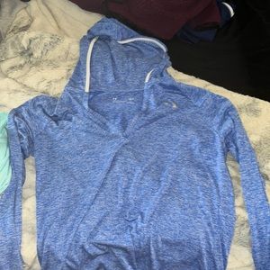 Athletic Long Sleeve Top with hood